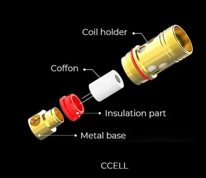 Vaporesso Ccell MTL & Subohm Coils 5pk | bearsvapes.co.uk