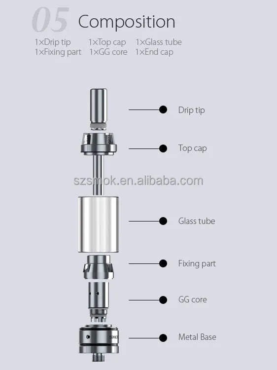 Smok Gimlet Cloud Chaser Sub-ohm Vape Tank | bearsvapes.co.uk