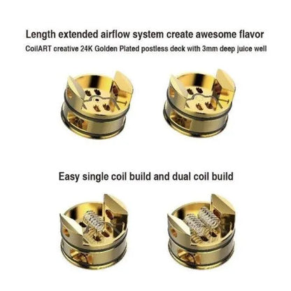 CoilArt DPRO RDA | BF Dual Coil 24mm RDA | bearsvapes.co.uk