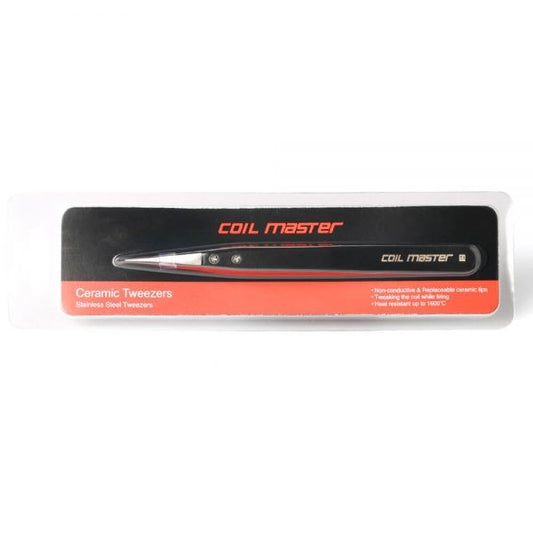 Coil Master Ceramic Tweezers - Straight or Angled | bearsvapes.co.uk