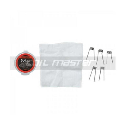 Coil Master Fused Clapton Coils 0.4ohm 5 Pack | bearsvapes.co.uk