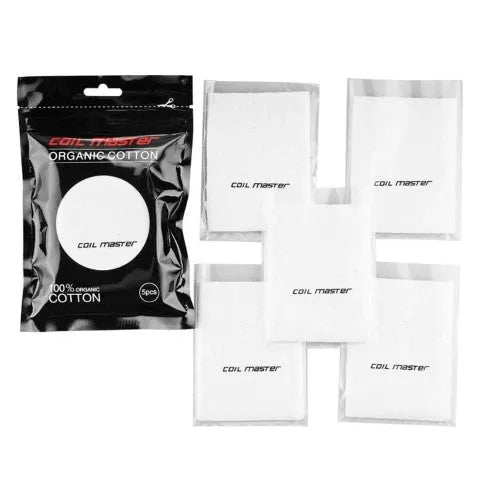 Coil Master Organic Muji Cotton | 5 Sheets £3.95 | bearsvapes.co.uk