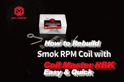 Coil Master Rebuild Kit for Boost, Caliburn, RPM, Xros, Vinci