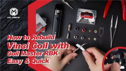 Coil Master Rebuild Kit for Boost, Caliburn, RPM, Xros, Vinci