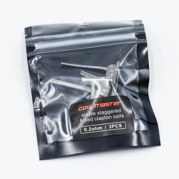 Coil Master Staple Staggered Fused Clapton Coils | bearsvapes.co.uk