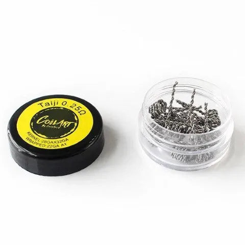 Coilart Premade Taiji Vape Coils | 0.25Ω  | 10 Pack | bearsvapes.co.uk