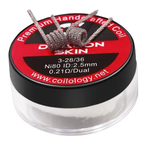 Coilology Dragon Skin Handmade Coils 2pcs | bearsvapes.co.uk