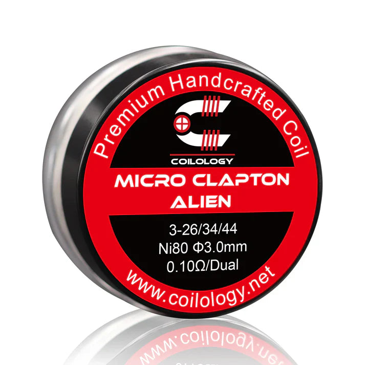 Coilology Hand-crafted Micro Clapton Alien Coils | bearsvapes.co.uk