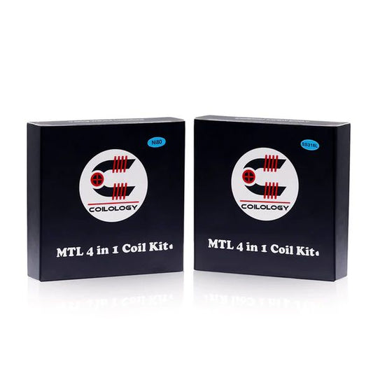 Coilology MTL 4-in-1 Prebuilt Coils Set Ni80 or SS | bearsvapes.co.uk