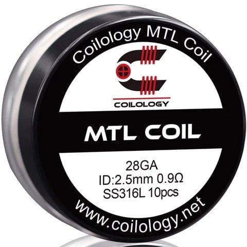 Coilology Pre-made MTL Coils 10pcs | bearsvapes.co.uk