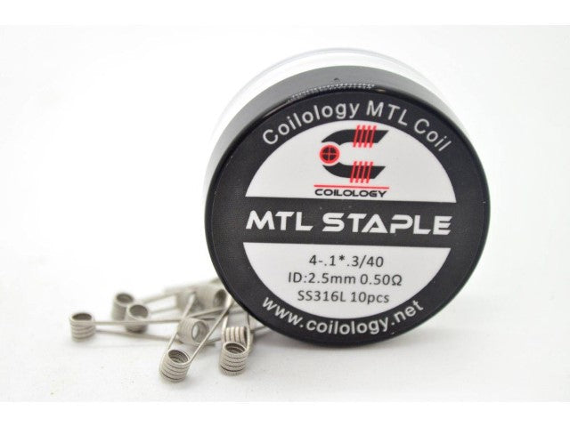 Coilology Pre-made MTL Coils 10pcs | bearsvapes.co.uk