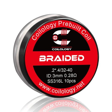Coilology Premade Braided Coils 10pcs | ONLY £3.95 | bearsvapes.co.uk