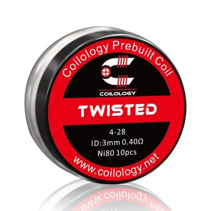 Coilology Premade Twisted Coils 10pcs | ONLY £3.95 | bearsvapes.co.uk