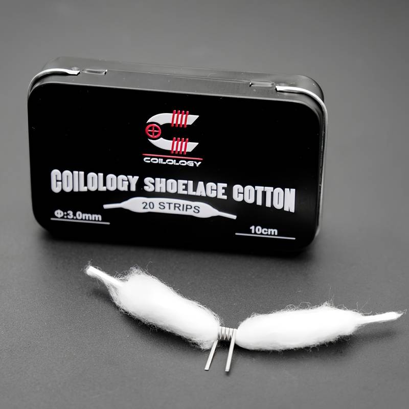 Coilology Shoelace Cotton 20pcs Organic Cotton | bearsvapes.co.uk