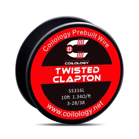 Coilology Twisted Clapton Wire 10ft | ONLY £4.45 | bearsvapes.co.uk