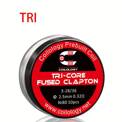 Coilology Multistrand Fused Clapton Coils 10 Pack | bearsvapes.co.uk