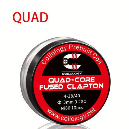 Coilology Multistrand Fused Clapton Coils 10 Pack | bearsvapes.co.uk