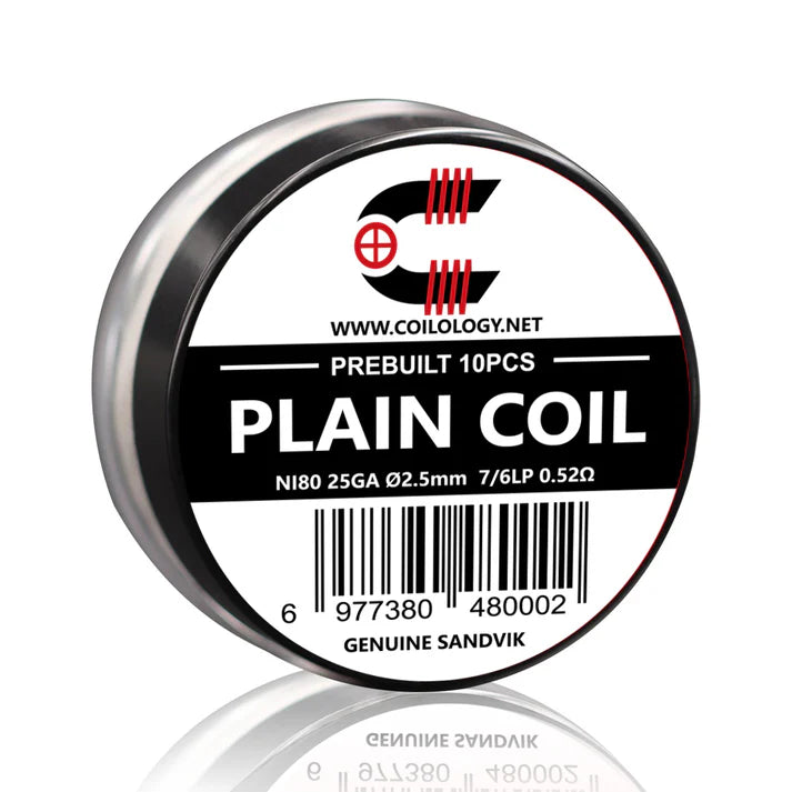 Coilology Plain Sandvik MTL Coils 8 Varieties | bearsvapes.co.uk