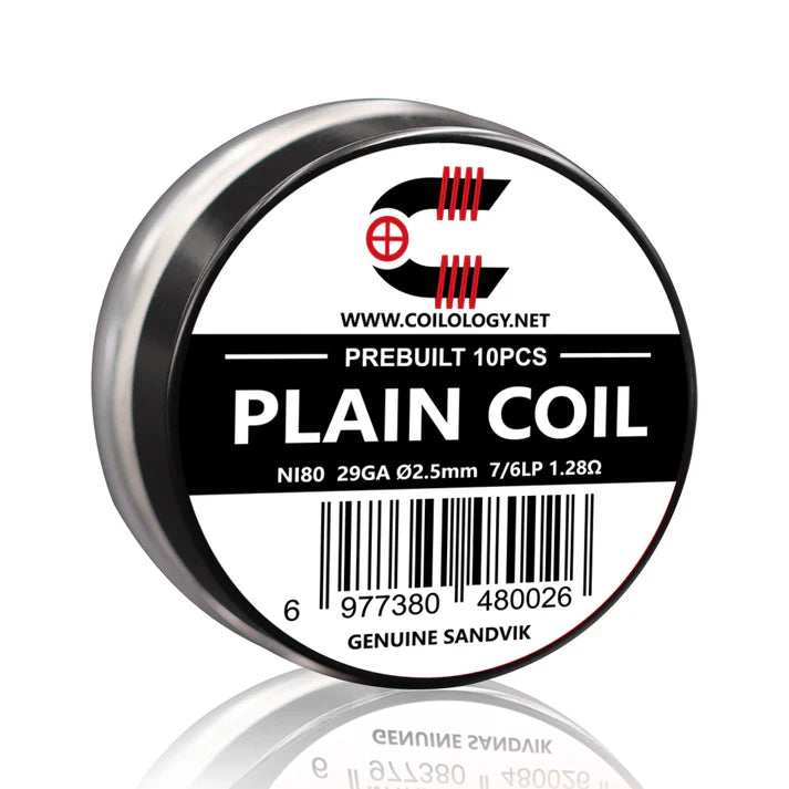 Coilology Plain Sandvik MTL Coils 8 Varieties | bearsvapes.co.uk