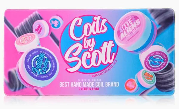 Coils By Scott Vape Build Mat | Non-Slip Build Mat | bearsvapes.co.uk