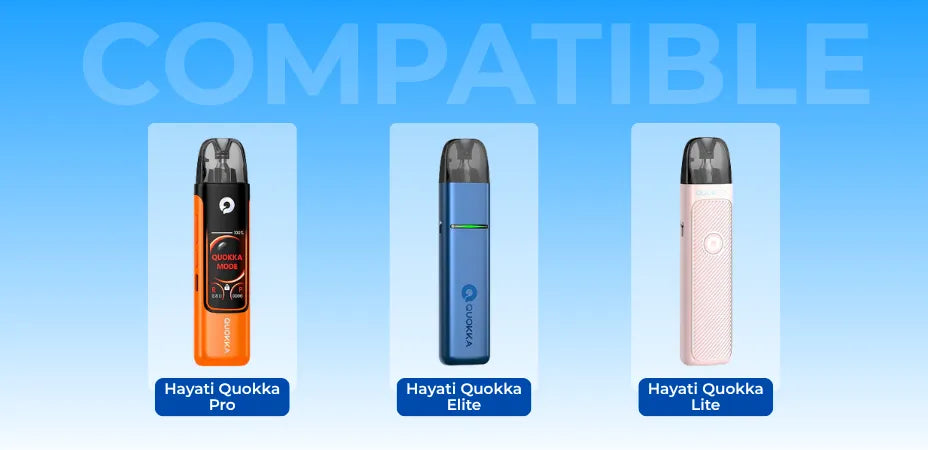 Hayati Quokka Pods | 3 Pack ONLY £7.45  | bearsvapes.co.uk
