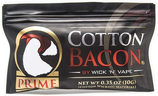 Cotton Bacon Prime by Wick'n'Vape | 100% Organic  | bearsvapes.co.uk