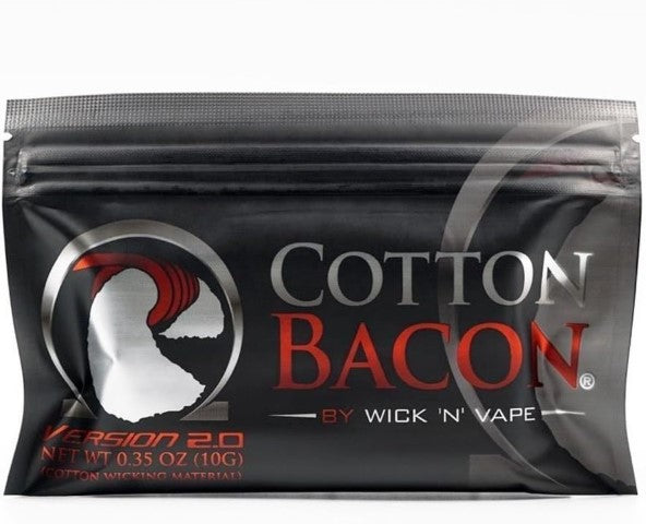 Cotton Bacon V2 by Wick'n'Vape | 10 x 10cm strips | bearsvapes.co.uk