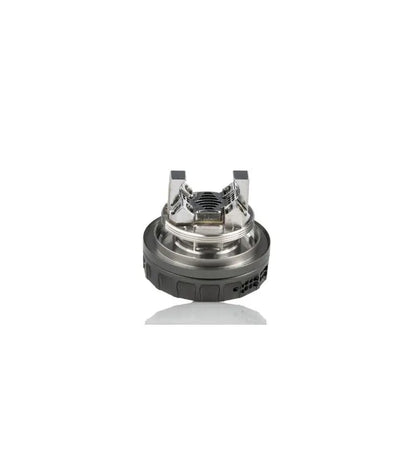 Black RTA build deck on a white background