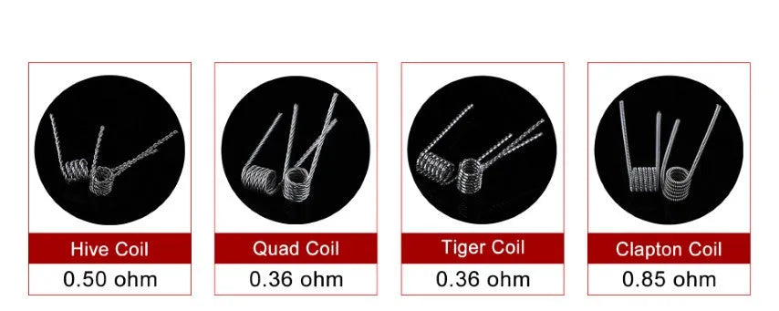 Demon Killer 8 in 1 Prebuilt Vape Coil Kit 48 Coils | bearsvapes.co.uk