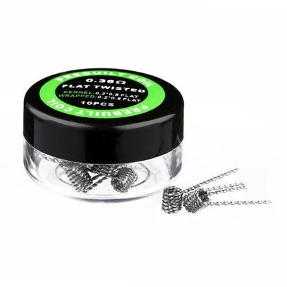 Demon Killer Flat Twisted Coils | 0.36 Ohm 10 Pack | bearsvapes.co.uk