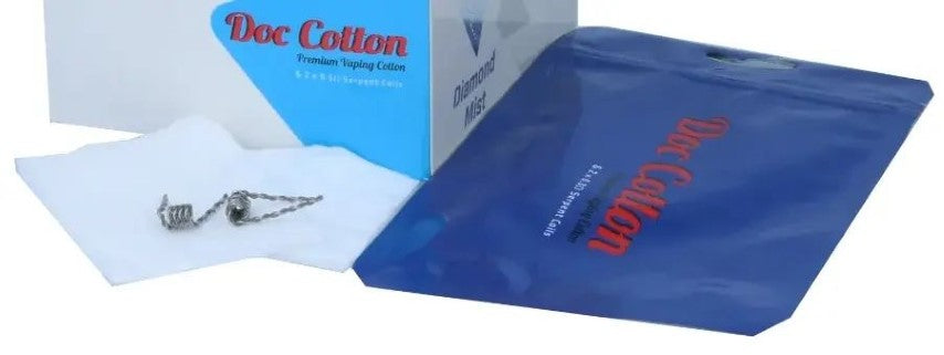Diamond Mist Doc Cotton |Coils & Cotton| ONLY £1.95 | bearsvapes.co.uk