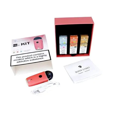 Diamond Mist EQs Vape Kit Bundle | Kit & 3 e-liquid | bearsvapes.co.uk