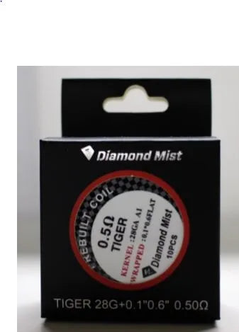 Diamond Mist Pre-made Coils | 10 Pack | FROM £4.95 | bearsvapes.co.uk