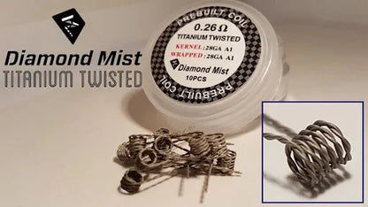 Diamond Mist Pre-made Coils | 10 Pack | FROM £4.95 | bearsvapes.co.uk