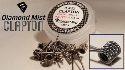 Diamond Mist Pre-made Coils | 10 Pack | FROM £4.95 | bearsvapes.co.uk