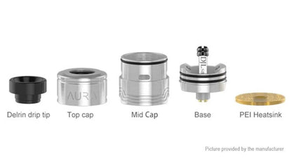 Digiflavor Aura RDA -A DJLSB Project 24mm Dual Coil | bearsvapes.co.uk