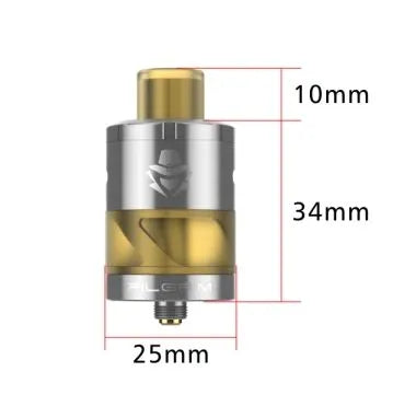 Digiflavor Pilgrim RDTA | 25mm Single & Dual Coil | bearsvapes.co.uk