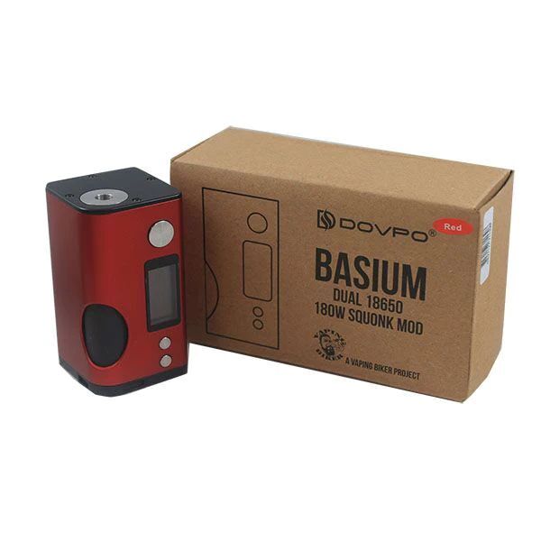 Dovpo Basium Squonk Mod | 2 FREE 18650 Batteries | bearsvapes.co.uk