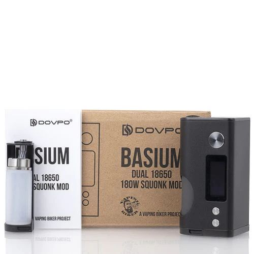 Dovpo Basium Squonk Mod | 2 FREE 18650 Batteries | bearsvapes.co.uk