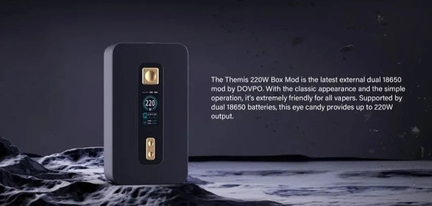 Dovpo Themis 220W TC Box Mod | bearsvapes.co.uk