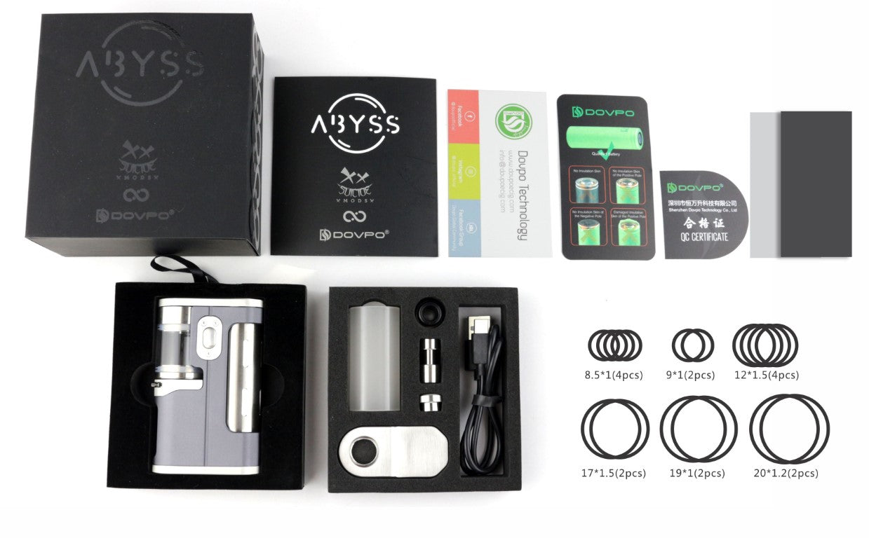 Dovpo X Suicide Mods Abyss AIO | FREE 18650 Battery | bearsvapes.co.uk