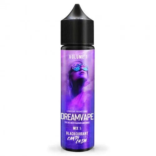 Dreamvape Mix 1 - Blackcurrant Candy Chew Shortfill | bearsvapes.co.uk