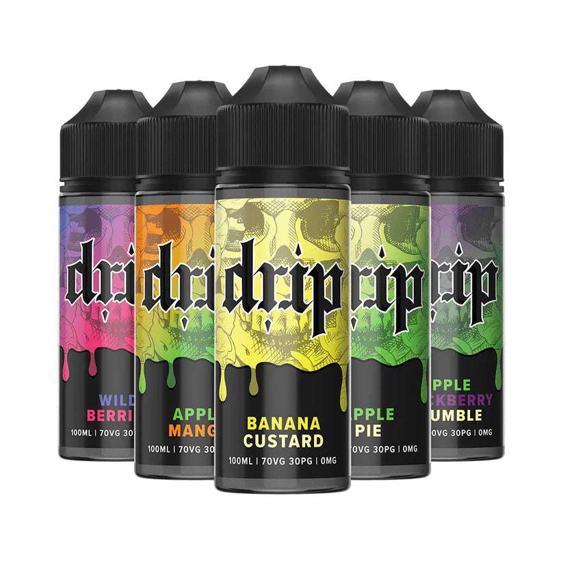 Drip Shortfill e-liquids 100ml 5 For 4 Offer | bearsvapes.co.uk