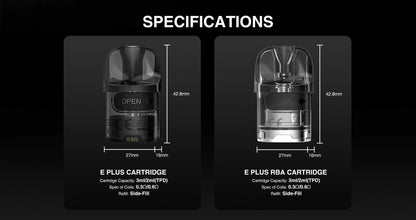 Lost Vape E-Plus RBA Cartridge | Single Coil Deck | bearsvapes.co.uk - Bear's Vapes Lost Vape E-Plus RBA Cartridge | Single Coil Deck | bearsvapes.co.uk - Bear's Vapes