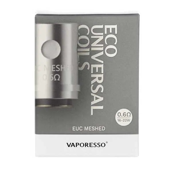 Vaporesso EUC Eco Universal Coils 5pk | bearsvapes.co.uk