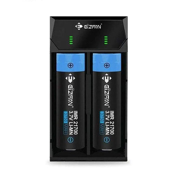 Eizfan NC2 Portable Dual Vape Battery Charger | bearsvapes.co.uk