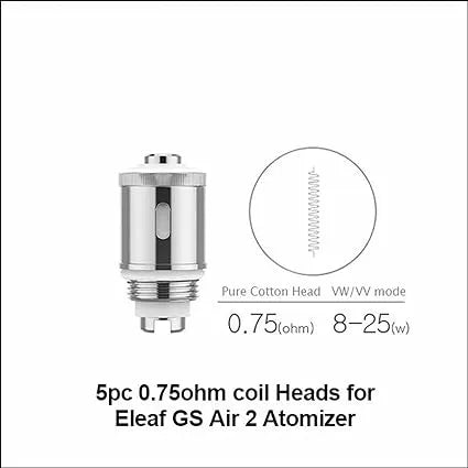 Eleaf GS Air Replacement Coils 5pk | bearsvapes.co.uk