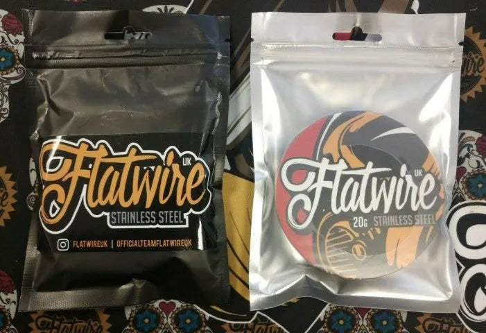 Flatwire UK Flat Vape Wire & Flapton | FROM £3.95 | bearsvapes.co.uk