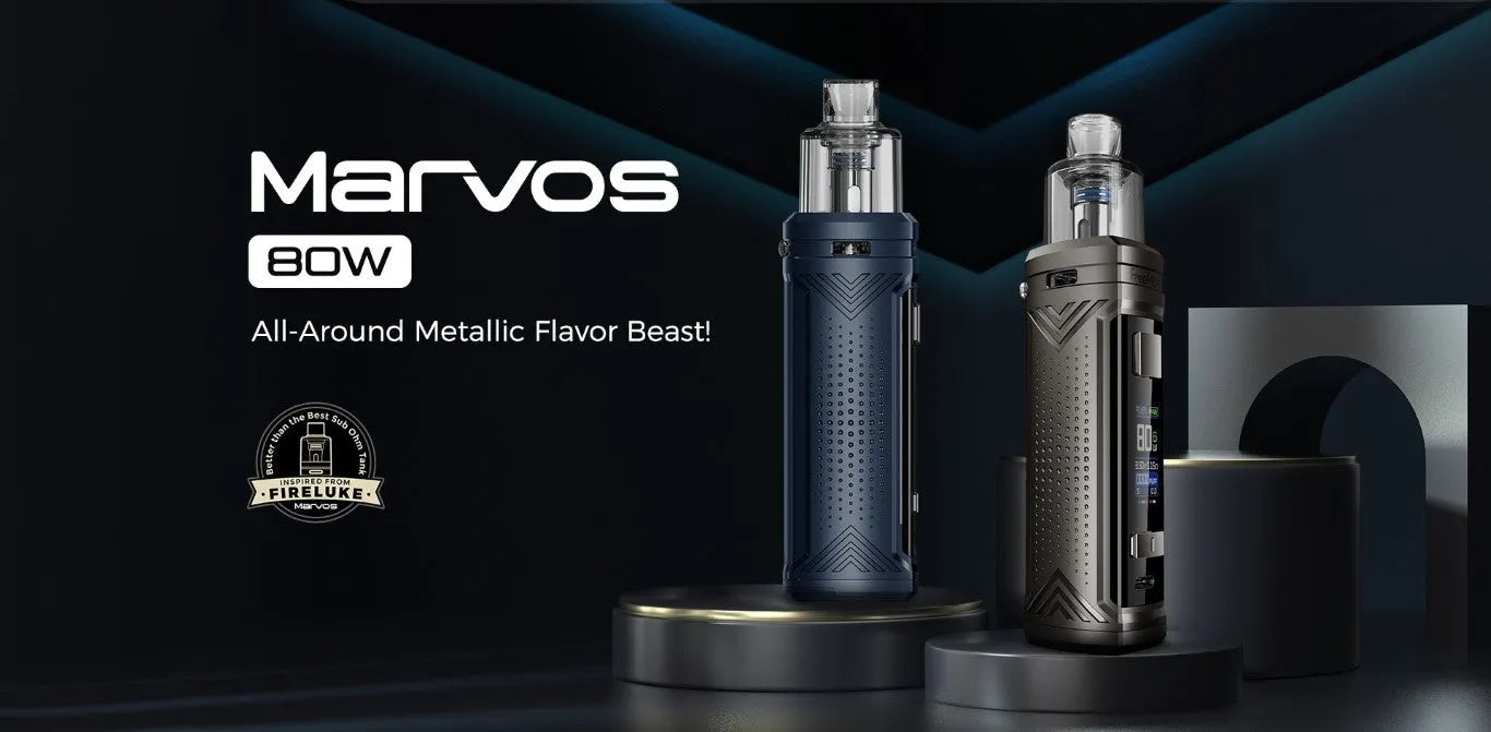 Freemax Marvos Pod Vape Kit Free 18650 Battery | bearsvapes.co.uk