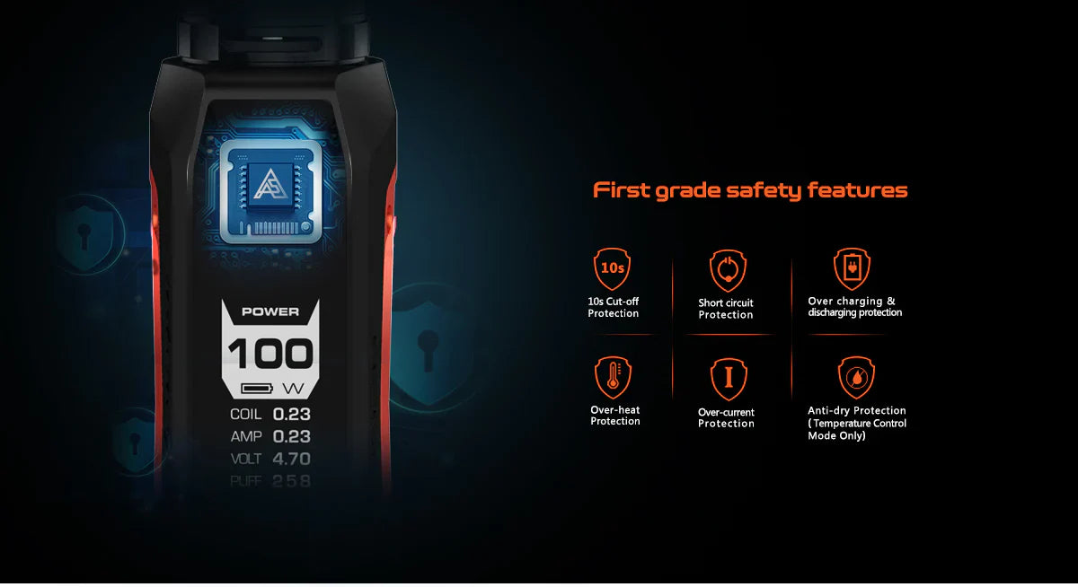 GeekVape Aegis Solo Vape Kit | Includes FREE 18650 | bearsvapes.co.uk